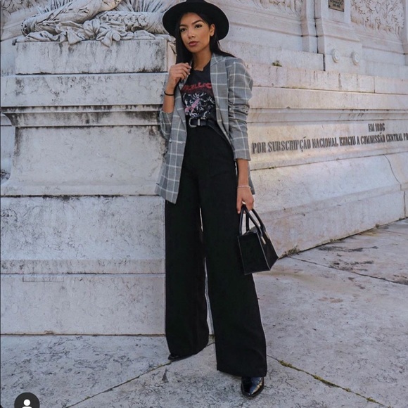 Zara full length wide pants, bloggers fav - Picture 9 of 16